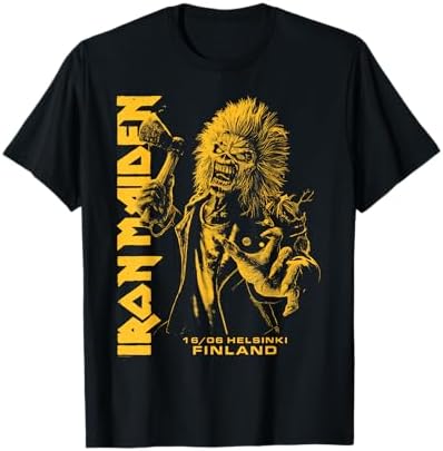 IRON MAIDEN　Tシャツ Amazon.com: Iron Maiden Run For Your Lives Tour Padova T-Shirt
