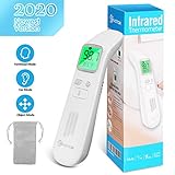 Baby Thermometer for Fever, EIVOTOR Ear and Forehead Infrared Magnetic Thermometer for Baby Kids Adults, Medical Digital Thermometer, 1s Measurement Professional Certification FDA