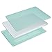 MOSISO Plastic Hard Case & Keyboard Cover & Screen Protector & Storage Bag Compatible Newest MacBook Pro 13 Inch, Pure Green