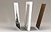 Ray & Chow White Gallery Wall Picture Frames Kit,Set of 23 Frames,Solid Wood and Glass Window,Made to Display 8x10 5x7 4x6 Pictures Without Mat or 5x7 4x6 Pictures with Mat,Hanging Hardware Included