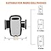 3-in-1 Car Mount, Amoner Cigarette Lighter Cell Phone Holder with Dual Port USB Charger, Adjust Gooseneck and 360° Rotation Compatible iPhone 11 X 8, Galaxy S9 S8, Mate20 P30, GPS and More