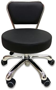 Pedicure Stool Black by SalonDiscountWholeseller
