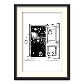 Black Paper Framed Canvas Wall Art for Living Room, Bedroom Black and White City Map Canvas Prints for Home Decoration Ready to Hanging - 23x31 inches