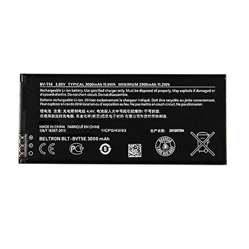 BELTRON Replacement Battery for Microsoft Nokia Lumia 950 BVT5E BV-T5E (3000 mAh)