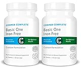 Cooper Complete - Basic One Multivitamin Iron Free - Daily Multivitamin and Mineral Supplement - 120 Day Supply