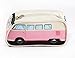 VW Volkswagen T1 Camper Van Pencil Case - Pink - Multiple Color Options Available