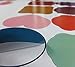 Custom Personalized Assorted Colors Adhesive Name Tag Labels Stickers for Mason Jar or Canning Jars,Gift Box, Editable, Waterproof Nametag Stickers (78 pcs)