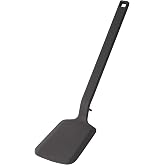 Yamazaki Home Silicone Spatula, Silicone, No Assembly Req., Black
