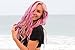 Rootflage Temporary Hair Dye Pink Colored Hair - Shampoo Out Pink Color Powder -Works on Dark Hair (01 Pink Parade)