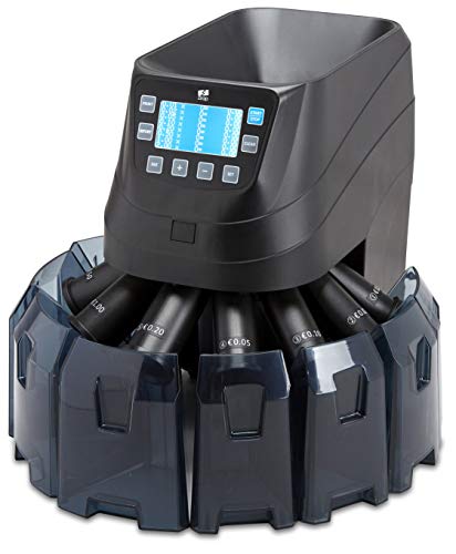 ZZap CS50 High Speed Coin Counter & Sorter for USD - Money Cash Currency Machine