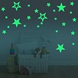 Creative Luminous Stars Skin Wall Sticker Decorative Glow in the Dark, Decor Removable Art Mural Baby Nursery Room