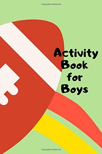 Activity Book for Boys: Activities Book for Kids Ages 4-8 Draw and Write Journal with Puzzles Games and Writing Prompts - Great Gift for Boys Paperback – 15 Oct 2019