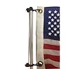 Pontoon-Flag-Pole-Socket-w-American-USA-Flag-24-Long-Adjustable