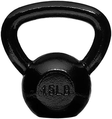 AmazonBasics-Enamel-Finish-Cast-Iron-Kettlebell-Weight