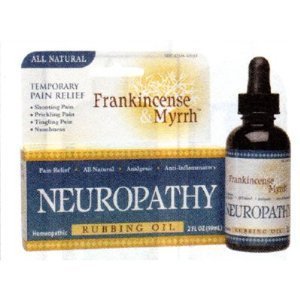 Frankincense & Myrrh Neuropathy Rubbing Oil 2 Oz. (Pack Of 2)
