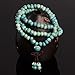 Cat Eye Jewels 108 Buddhist Prayer Beads Meditation Mala Beads Bracelet Necklace Ocean Green Blue