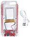 SereneLife iPhone 6 iPhone 6S Selfie Case - Durable LED Illuminated Flashing Light selfie case for Instagram Snapchat with Power Bank Phone Charger. (SLIP101WT)
