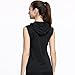 BothMeetYuan Active Women's Sleeveless Hoodie Sleeveless See Through Hoodies Shirt Yoga Tanks Running Tops