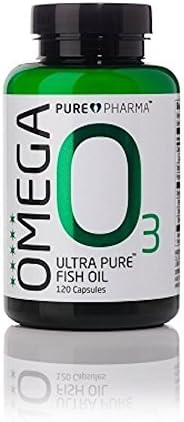 PurePharma O3: Ultra Pure Fish Oil (Free Shipping & Includes Pure PharmaEducational Brochure with Every Order) (12 Bottles (Case) by PurePharma