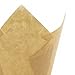 Gold Tulip Baking Cups,Medium Size, Pack of 125