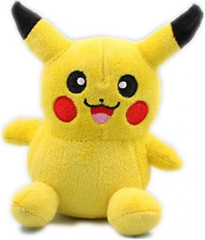Mini Figure Plush Doll Toy 5.5" Pikachu Figure Toy Gift ( for Pikachu 1 piece only)