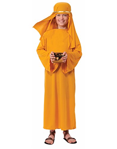 Biblical Times Shepherd Gold Costume Robe, Child Small