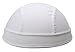TESOON Unisex Motorcycle Biker Mesh Dew Rag Cooling Skull Cap White