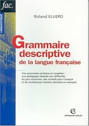 Grammaire descriptive de la langue française