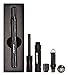 Wealers Torch Magnesium Fire Starter Ferrocerium Fire Steel Rod Firestarter with Compass, Waterproof Tinder, Best Prepper EDC Emergency Flint Stone Lighter Survival Kit (Black)