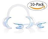 Cheek Mouth Lip Retractor Mouthguard Challenge Game with FREE HiperSpeed Game Phrases PDF (10 Size Medium) - Non-Retail Packaging