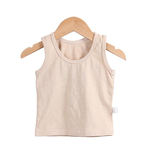 image for Guozyun Baby Boys Tank Tops with Sleeveless T-Shirts Undershirt Cami S