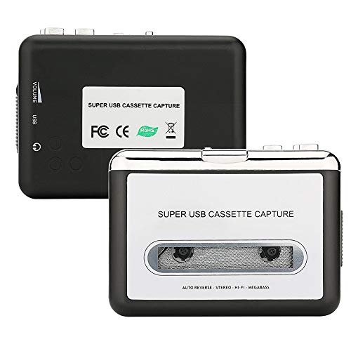 6 Cassette+Player+Cassette+Converter+Compatible+Cassettes
