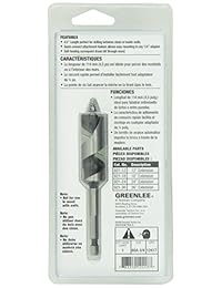 Greenlee 60 A-3 4 Stubby barrena Madera Bit, 3 4 pulg.