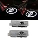 Aukur Mini Cooper Accessories LED Car Door Welcome Lights Projector For Mini Cooper 12V(2 Pack)