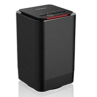 Ceramic Space Heater,Fochea Portable Oscillating Electric Heater with Overheating Protection & Adjustable Thermostat & Carrying Handle, 3 Wind Modes, Quiet, Perfect for Home & Office Use (950w)
