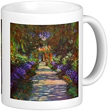 Amazon Co Jp クロード モネ モネ家の庭の小道 ジヴェルニー のマグカップ フォトマグ 世界の名画シリーズ ホーム キッチン
