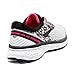 Brooks Womens Ghost 11 Running Shoe - White/Pink/Black - B - 8.0