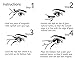 HOYUJI Magnetic false eyelashes, natural magnetic false eyelashes-no glue, best magnetic eyelashes, ultra-thin, easy to wear, 3D reusable, handmade eyelash elasticity (4 pcs/box)