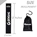 JOEYOUNG Exercise Resistance Loop Bands for Workout Stretching Home Fitness Physical Therapy Pilates Yoga Gym Great for Women & Men, Set of 5