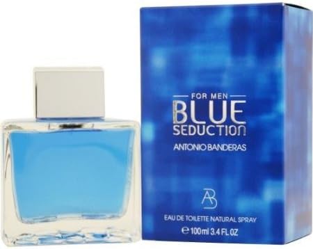 BLUE SEDUCTION? by Antonio Banderas Cologne for Men (EDT SPRAY 3.4 OZ)