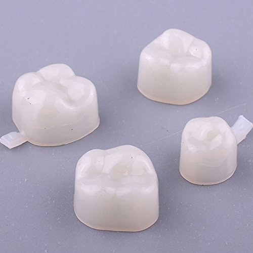 100 PCS Mixed Dental Temporary Crown Kit Anterior Front & Molar