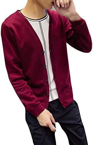 カーディガン メンズ ジップ ボタン 無地 メンズカーディガン ニット ニットカーディガン カーデガン 実物 長袖 Cmh