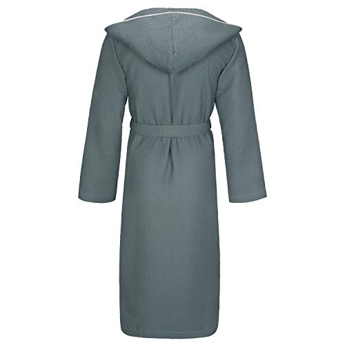 BUGATTI Bademantel Herren Kapuze Tizian Flanell - 740 XXL – Bild 3
