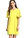 SheIn Women's Ruffle Sleeve Short Sleeve Shift short Dress