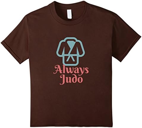 Kids Always Judo Shirt 4 Brown
