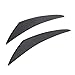 Aishun Dtouch Universal Exterior Front Bumper Lip Splitter Fins Spoiler Canards (0989A#Carbon)