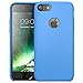i-Blason iPhone 7 Case, Silicone Flexible Shock Absorbing Case for Apple iPhone 7 (Blue)