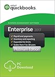 QuickBooks Desktop Enterprise 2017 Platinum Edition Business Accounting Software 5-User [Old Version]