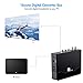 1byone ATSC Digital Converter Box for Analog TV, Analog TV Converter Box with Record and Pause Live TV, Remote Control, HDTV Set Top Box for 1080p(New Version)-Black