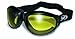 Global Vision Eyewear Eliminator Goggles with Micro-Fiber Pouch, Yellow Tint Lens